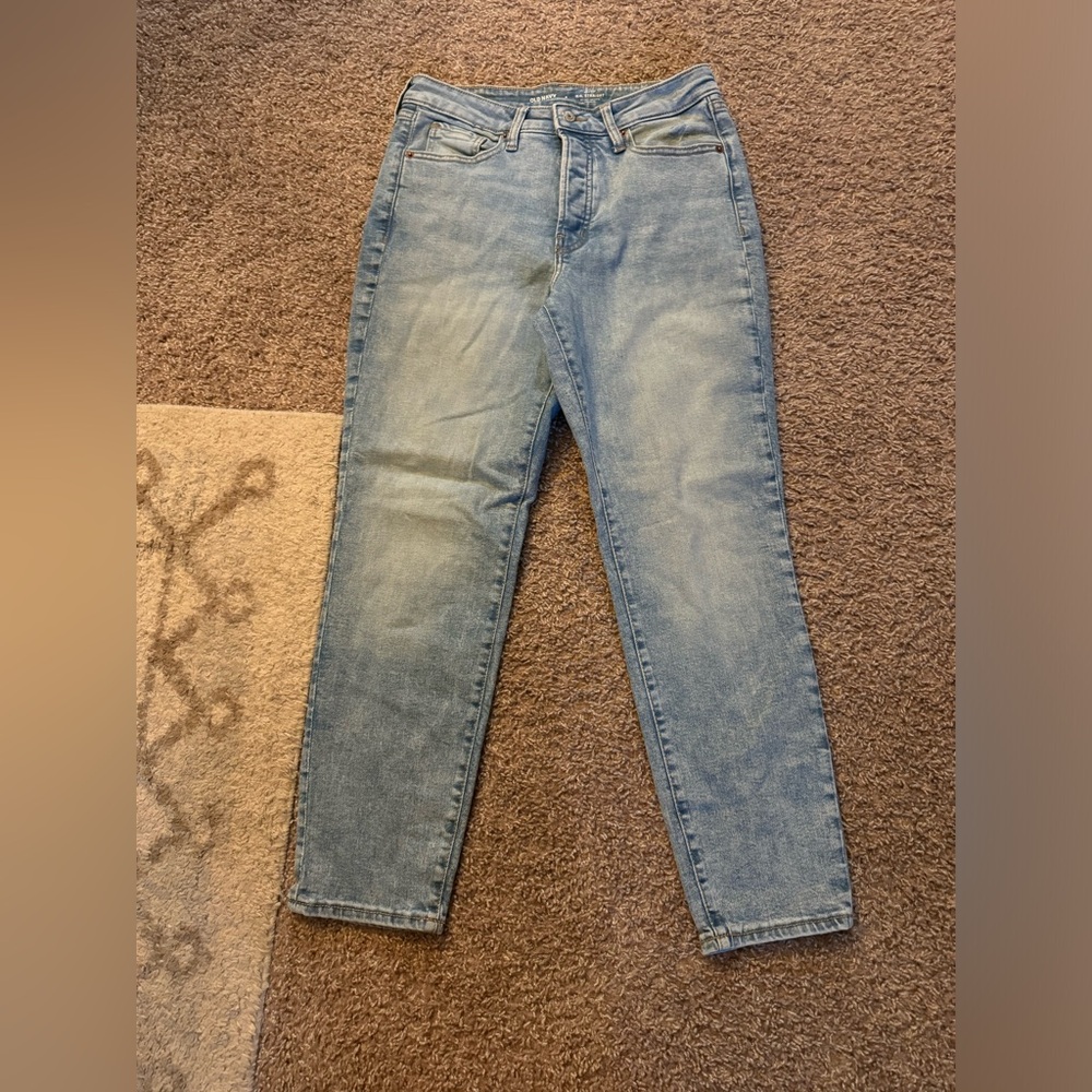 Old Navy O.G. Straight high rise jeans size 8